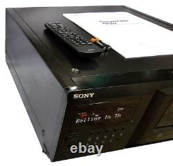 Sony CDP-CX355? GUARANTEED REFURB? 300 CD Compact Disc Changer/Player WithRemote