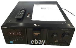 Sony CDP-CX355? GUARANTEED REFURB? 300 CD Compact Disc Changer/Player WithRemote