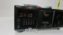 Sony CDP-CX355 MEGA Storage 300 Disc CD Player CD Changer withBox, Remote