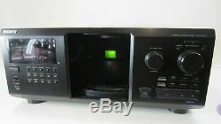 Sony CDP-CX355 MEGA Storage 300 Disc CD Player CD Changer withBox, Remote