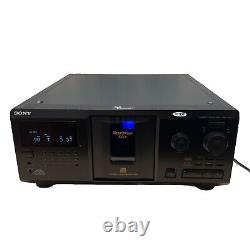 Sony CDP-CX355 Mega 300 CD Compact Disc Changer Player NEW BELTS No Remote