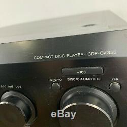 Sony CDP-CX355 Mega Storage 300 CD Compact Disc Changer Jukebox Player Tested
