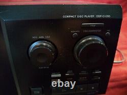 Sony CDP-CX355 Mega Storage 300 CD Compact Disc Changer Player No Remote