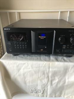 Sony CDP-CX355 Mega Storage 300 CD Compact Disc Changer Player Tested & Working