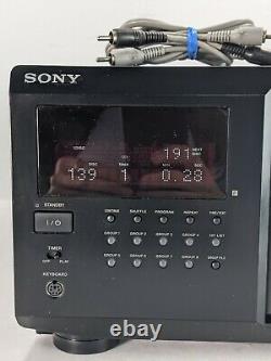 Sony CDP-CX355 Mega Storage 300 CD. Compact disc player/changer. WORKS GREAT
