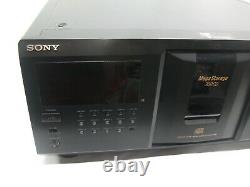 Sony CDP-CX355 Mega Storage 300 CD Player Changer with Remote, Manual New Belts