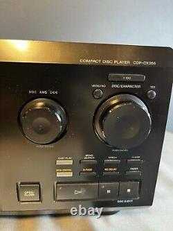 Sony CDP-CX355 Mega Storage 300 Disc CD Changer Player Mega storage with REMOTE