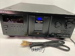 Sony CDP-CX355 Mega Storage 300 Disc CD Changer Player Need Repair