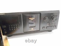 Sony CDP-CX355 Mega Storage 300 Disc CD Player Changer! Sorry No Remote