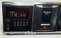 Sony CDP-CX355 Mega Storage 300CD CD Player Changer with Remote New Belts
