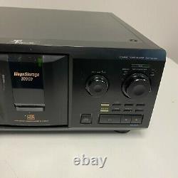 Sony CDP-CX355 Mega Storage Compact Disc 300 CD Changer Player Tested NO REMOTE