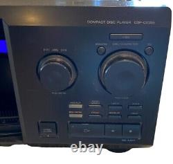 Sony CDP-CX355 Mega Storage Compact Disc 300 CD Changer Player (no remote) WORKS