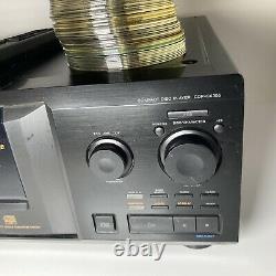 Sony CDP-CX355 Mega Storage Compact Disc 300 CD Changer Player with Remote +CD's