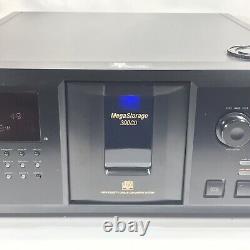 Sony CDP-CX355 Mega Storage Compact Disc 300 CD Changer Player with Remote TESTED
