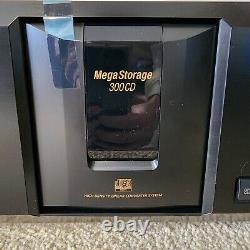 Sony CDP-CX355 OPEN BOX Mega Storage 300 Disc CD Player Changer Read Descriptio