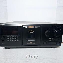 Sony CDP-CX355 TESTED WORKING 300 CD Compact Disc Changer/Player With Remote