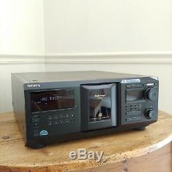 Sony CDP-CX400 400 CD Compact Disc Player Changer Tested Working MegaStorage