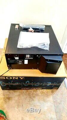 Sony CDP-CX400 400-disc CD changer/ player Brand-New Retail Open Box never used