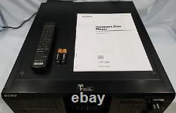 Sony CDP-CX400? GUARANTEED REFURB? 400 CD Compact Disc Changer/Player WithRemote