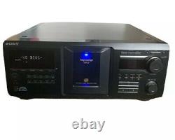 Sony CDP-CX400 Mega Storage 400-Disc CD Changer Carousel Player WORKS GREAT