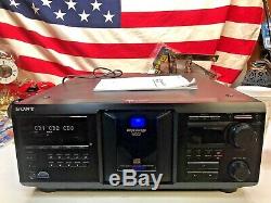 Sony CDP-CX400 Mega Storage 400 Disc CD Compact Disc Changer Player Home