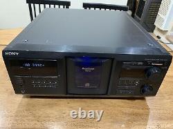 Sony CDP-CX400 Mega Storage Compact Disc 400 CD Changer Player Tested Works