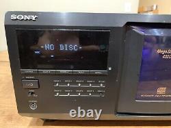Sony CDP-CX400 Mega Storage Compact Disc 400 CD Changer Player Tested Works