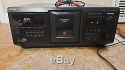 Sony CDP-CX400 MegaStorage 400-Disc CD Changer Player New belts