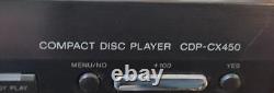 Sony CDP-CX450 400 CD Compact Disc Changer/Player! D