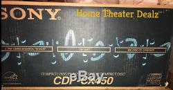 Sony CDP-CX450 400-disc CD changer/ player New in Retail Box very rare last one