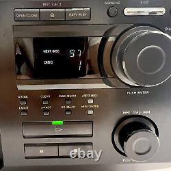 Sony CDP-CX450 Compact Disc Player 400 CD Changer Two-Way Remote FULLY TESTED