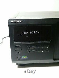Sony CDP-CX455 400 CD Disc MegaStorage Changer Player