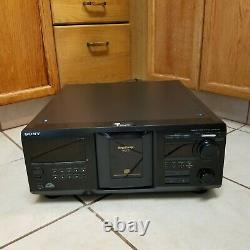 Sony CDP-CX455 400 Disc CD Changer Player With Remote