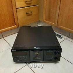 Sony CDP-CX455 400 Disc CD Changer Player With Remote