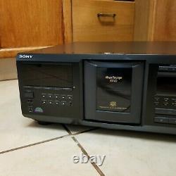Sony CDP-CX455 400 Disc CD Changer Player With Remote