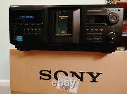 Sony CDP-CX455 400 Disc CD Changer Players 1 Brand New & 1 Used Sold Together