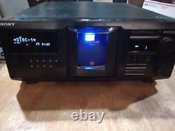 Sony CDP-CX455 400 Disc Mega Storage CD Player Two 2 New Belts