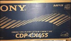 Sony CDP-CX455 400-disc CD changer/ player New in Retail box