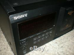 Sony CDP-CX455 CD Changer 400 Disc Mega Storage Compact Disc Player