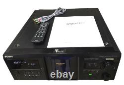 Sony CDP-CX455? Ebay REFURBISHED? 400 CD Changer WithRemote One-Year Warranty