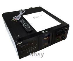 Sony CDP-CX455? Ebay REFURBISHED? 400 CD Changer WithRemote One-Year Warranty