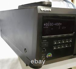 Sony CDP-CX455? GUARANTEED REFURB? 400 CD Compact Disc Changer/Player WithRemote