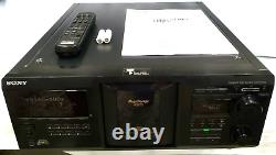 Sony CDP-CX455? GUARANTEED REFURB? 400 CD Compact Disc Changer/Player WithRemote