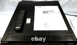 Sony CDP-CX455? GUARANTEED REFURB? 400 CD Compact Disc Changer/Player WithRemote