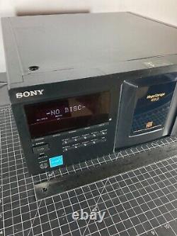 Sony CDP-CX455 Mega Storage 400 CD 400 Disc Changer Player Parts or Repair
