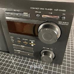 Sony CDP-CX455 Mega Storage 400 CD 400 Disc Changer Player Parts or Repair