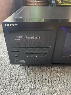 Sony CDP-CX455 Mega Storage 400 CD Disc Changer Player Tested Fully Functional