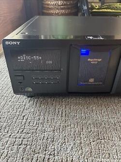 Sony CDP-CX455 Mega Storage 400 CD Disc Changer Player Tested Fully Functional