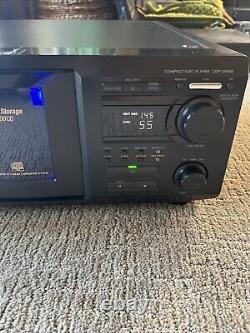 Sony CDP-CX455 Mega Storage 400 CD Disc Changer Player Tested Fully Functional