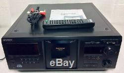 Sony CDP-CX455 Mega Storage 400-Disc CD Changer Carousel Player Jukebox withRemote